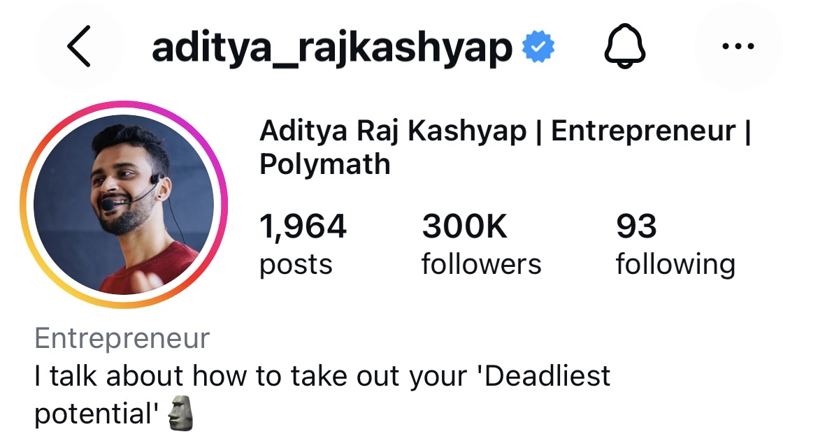 300K on Instagram