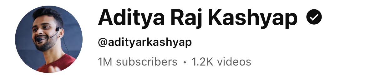 1M on YouTube